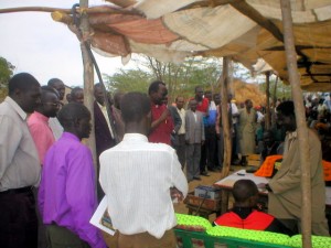Pokot - Turkana Reconcile at Funeral Service